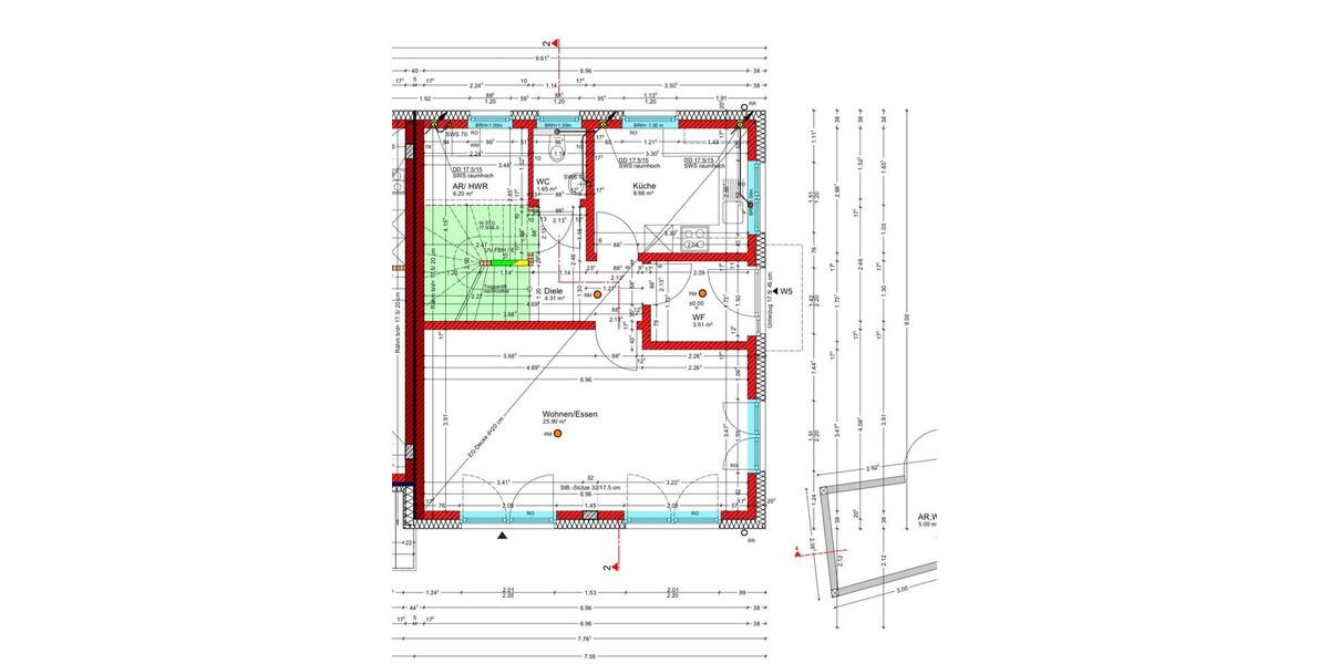 Reihenhaus Mettingen - 6 Zimmer, 130 m&sup2;, 1.430&euro; | Angebot:25905786