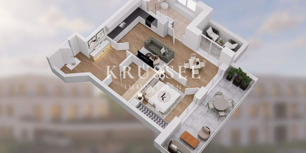 Etagenwohnung Lingen - 2 Zimmer, 63 m&sup2;, 274.050&euro; | Angebot:25676650