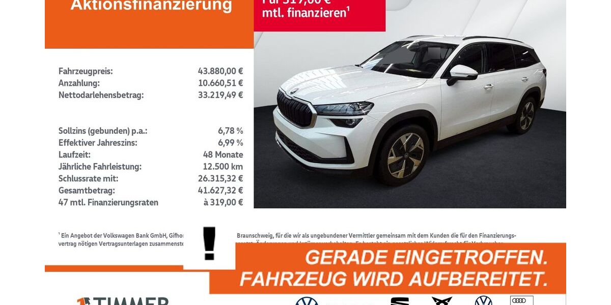 Skoda Kodiaq 29.980 km 43.880 &euro; Rheine 48432