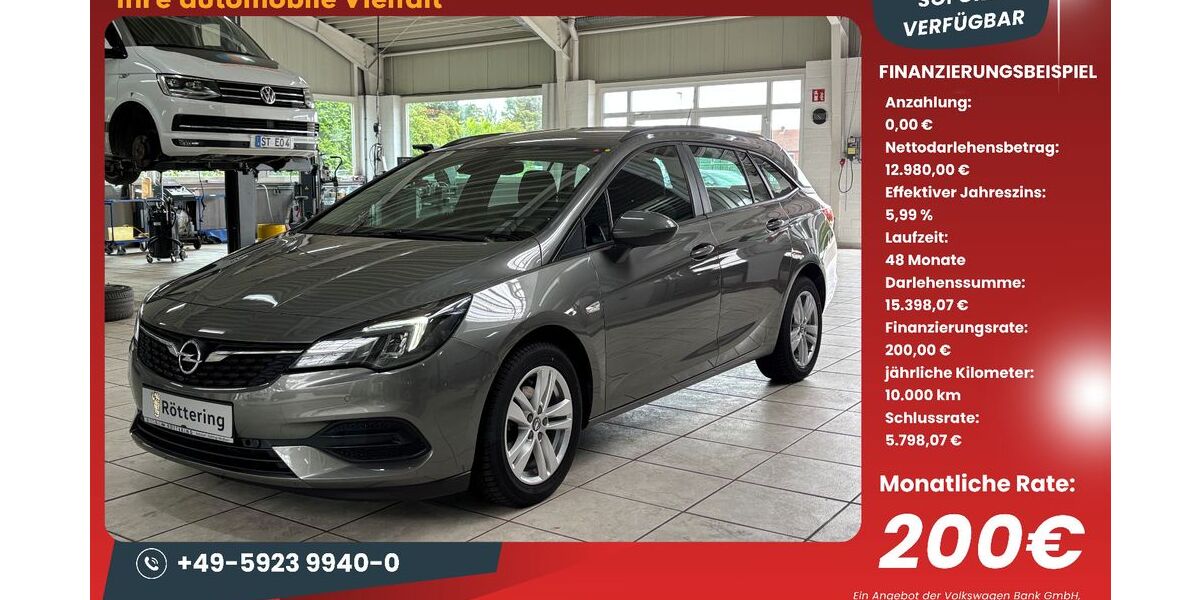 Opel Astra 55.386 km 12.980 &euro; Schüttorf 48465