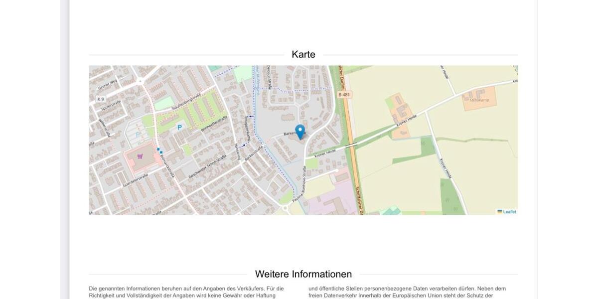 Erdgeschoßwohnung Greven - 3.5 Zimmer, 78 m&sup2;, 249.000&euro; | Angebot:26031667