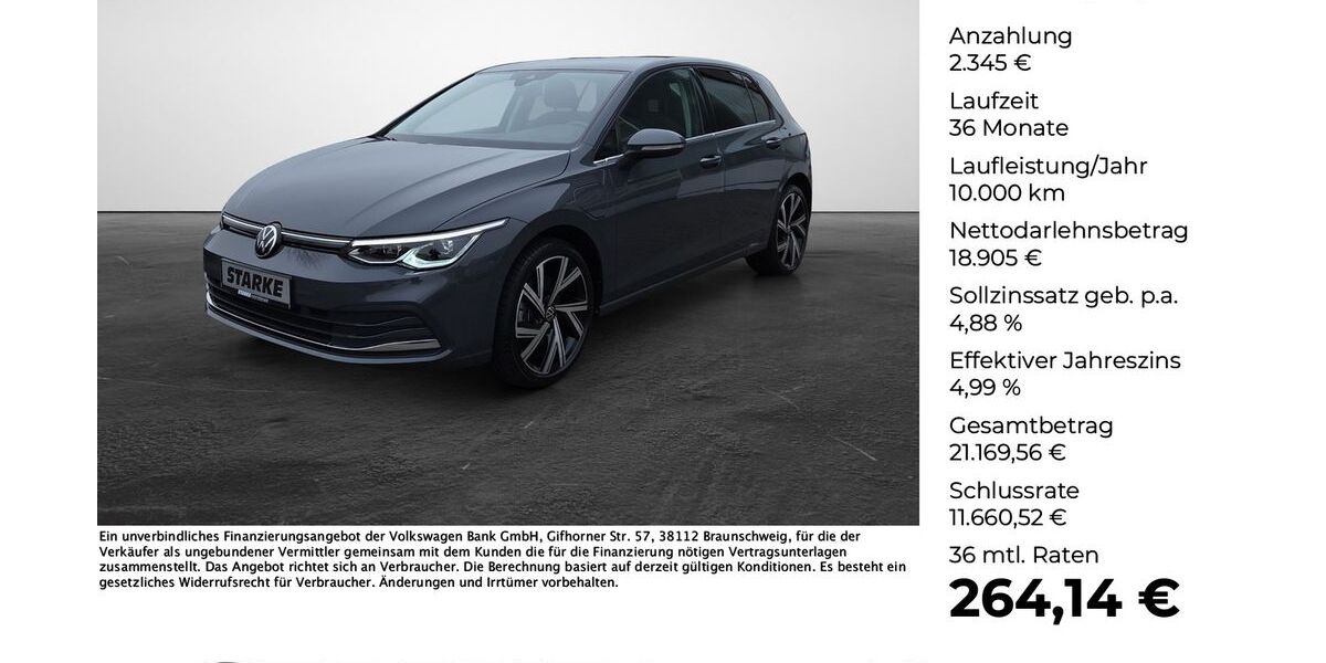 VW Golf 43.344 km 21.250 &euro; Lengerich 49525