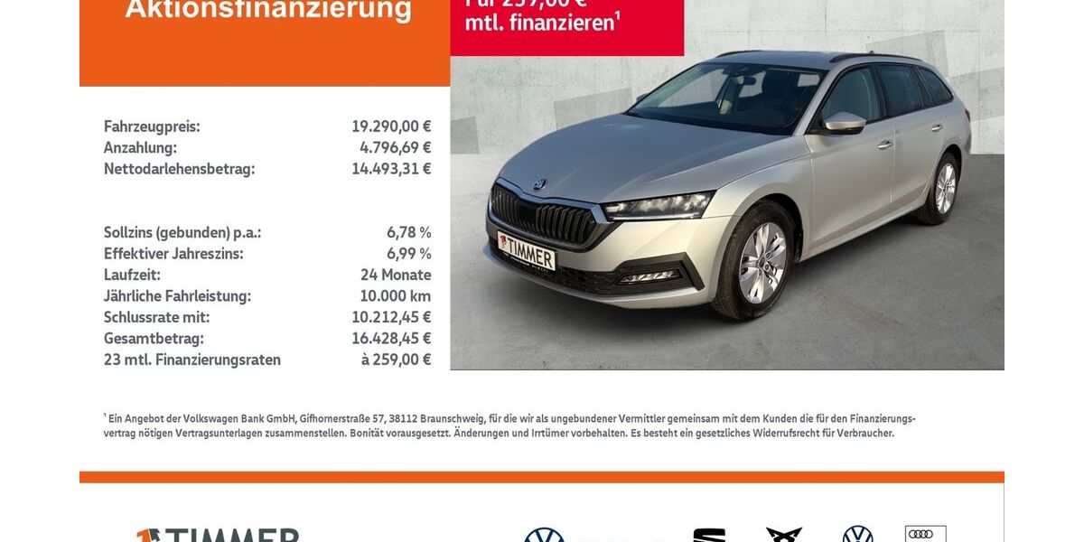 Skoda Octavia 120.773 km 19.290 &euro; Gronau 48599