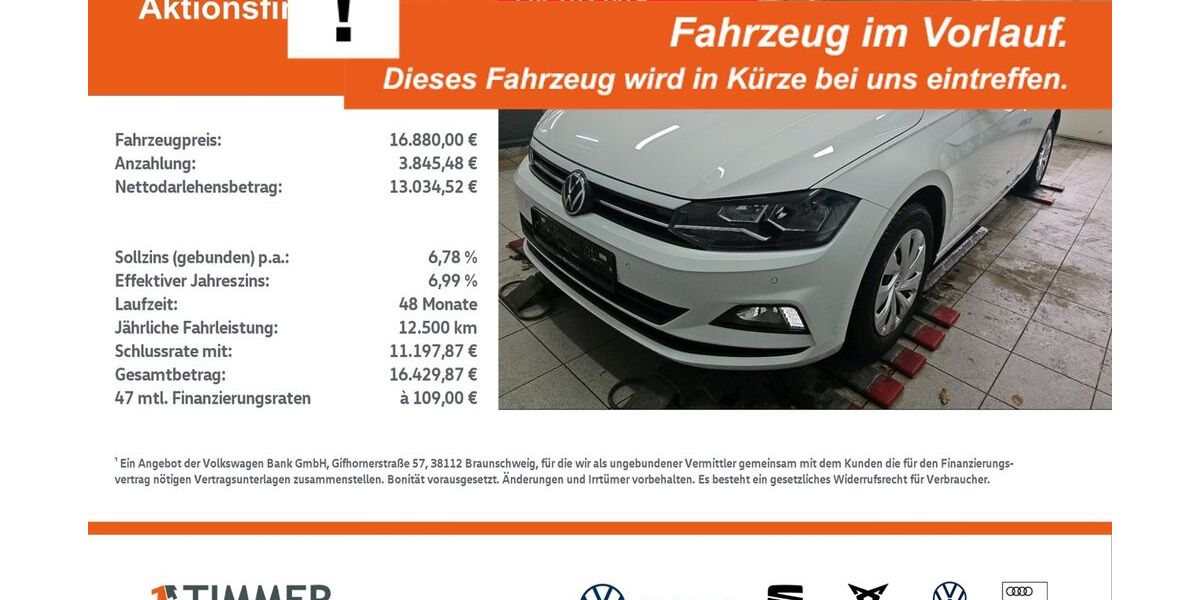 VW Polo 58.126 km 16.880 &euro; Rheine 48432