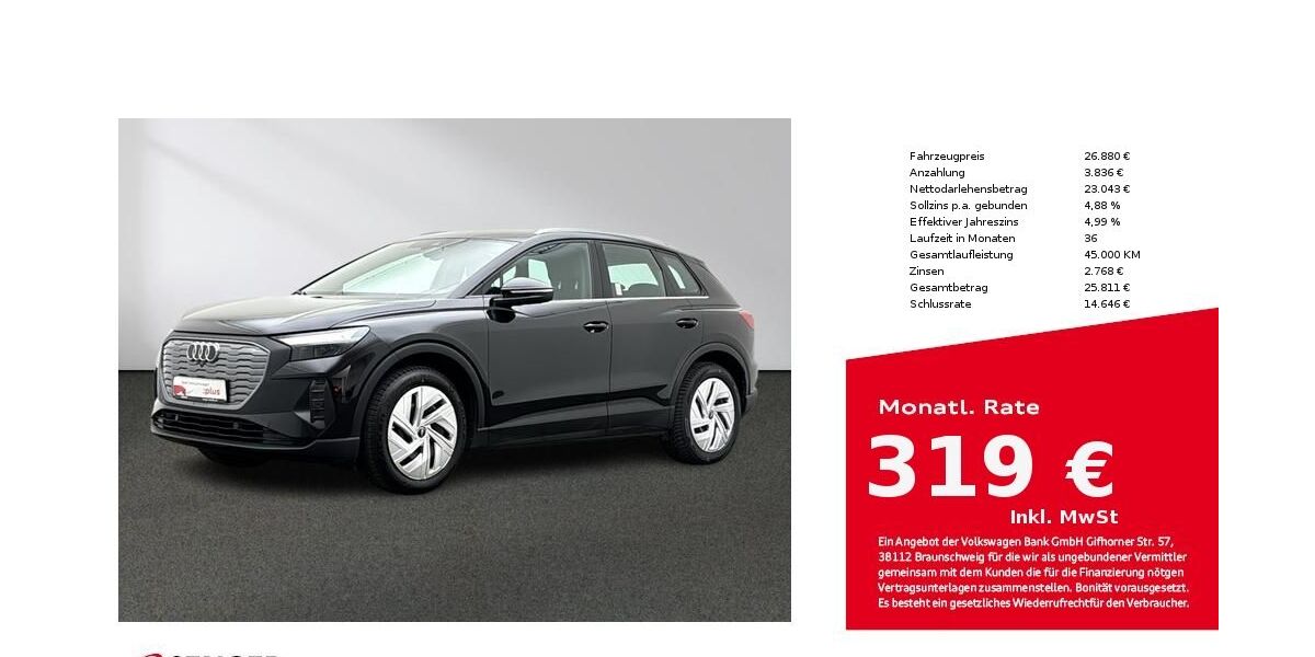 Audi Q4 e-tron 46.130 km 26.880 &euro; Lingen 49809