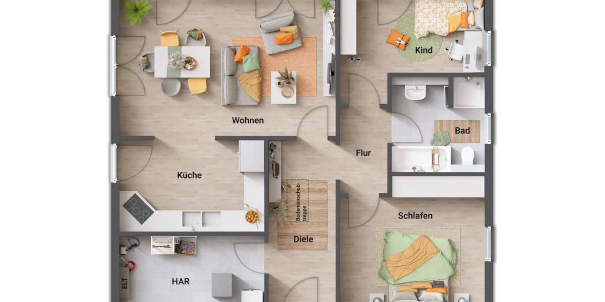 Mehrfamilienhaus, Wohnhaus Altenberge - 3 Zimmer, 92 m&sup2;, 227.950&euro; | Angebot:25681221