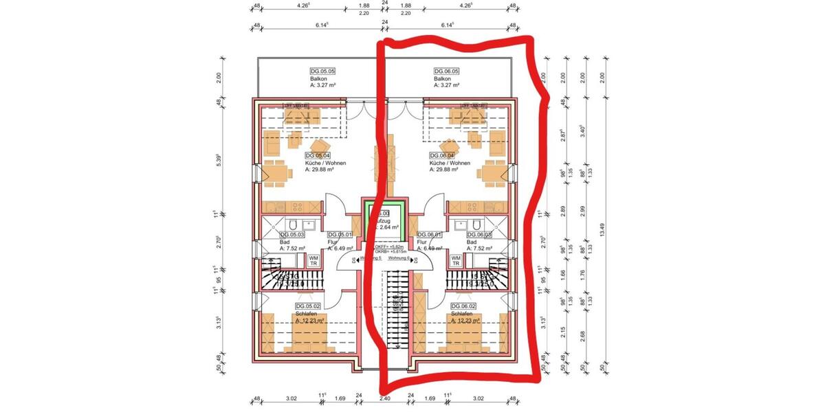 Maisonettenwohnung Rheine Altenrheine - 3 Zimmer, 95 m&sup2;, 998&euro; | Angebot:25963895