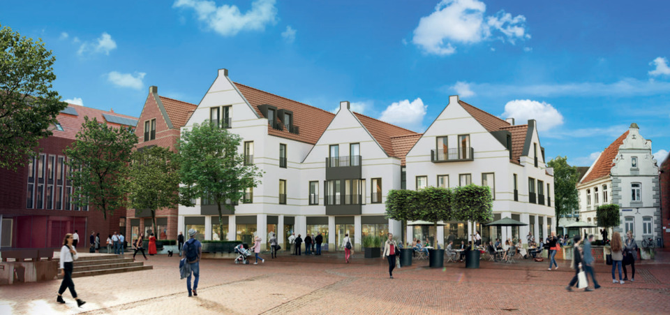 Etagenwohnung Lingen (Ems) - 2 Zimmer, 40 m&sup2;, 595&euro; | Angebot:25714112