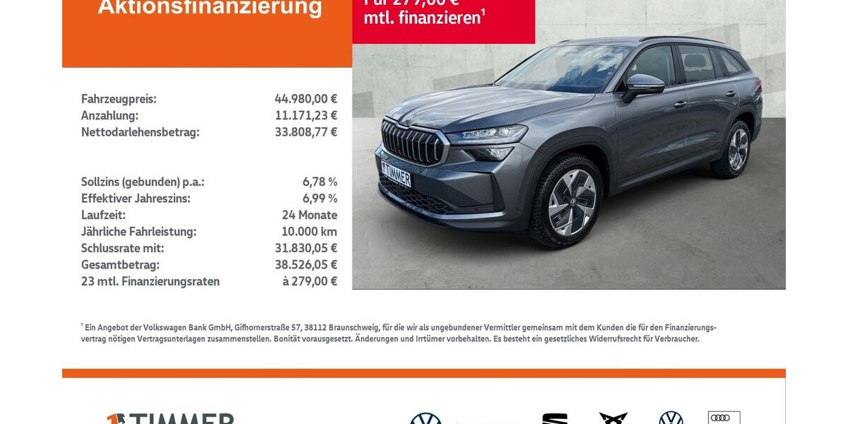 Skoda Kodiaq 29.950 km 44.980 &euro; Rheine 48432