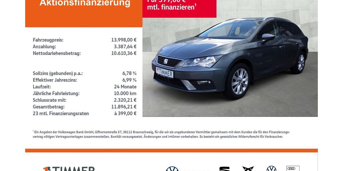 Seat Leon 82.950 km 13.690 &euro; Lingen 49808