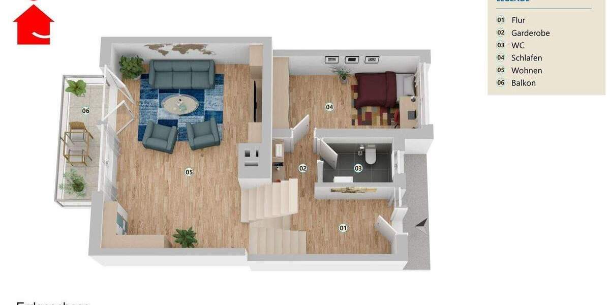 Reihenmittelhaus Greven Reckenfeld - 4 Zimmer, 143 m&sup2;, 315.000&euro; | Angebot:25771417