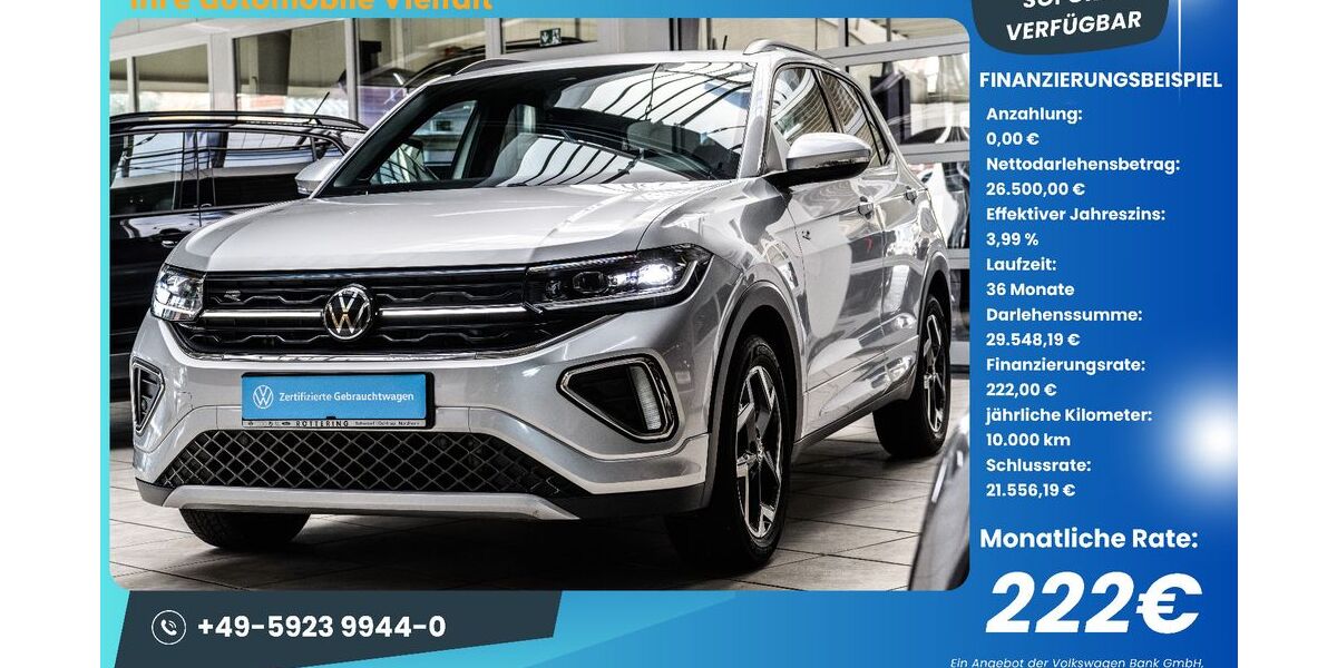 VW T-Cross 25.308 km 26.500 &euro; Schüttorf 48465