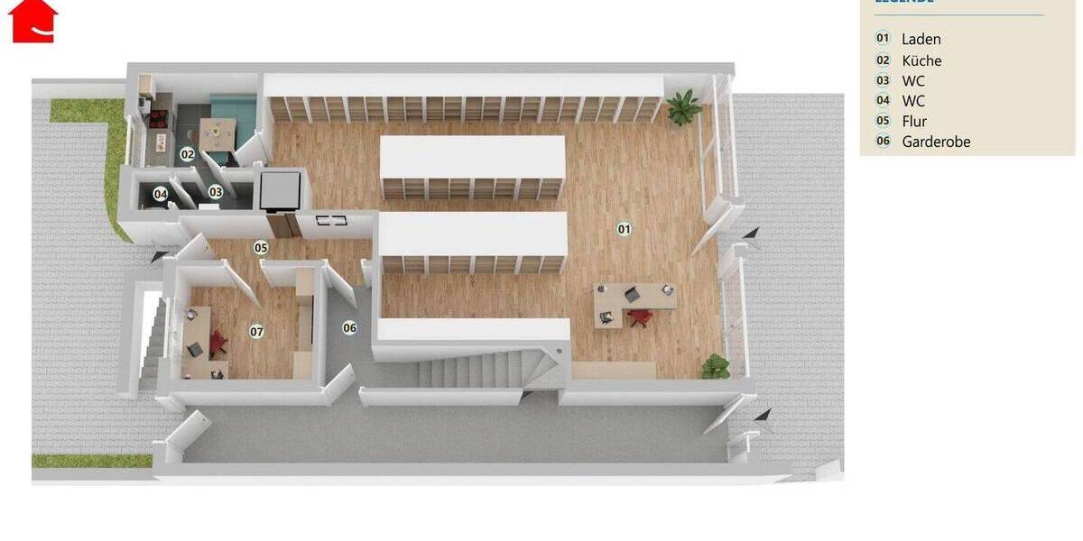 Mehrfamilienhaus, Wohnhaus Horstmar - 8 Zimmer, 254 m&sup2;, 450.000&euro; | Angebot:25676873