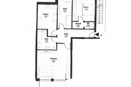 Wohnung Rheine Altenrheine - 3 Zimmer, 81 m&sup2;, 648&euro; | Angebot:25942428