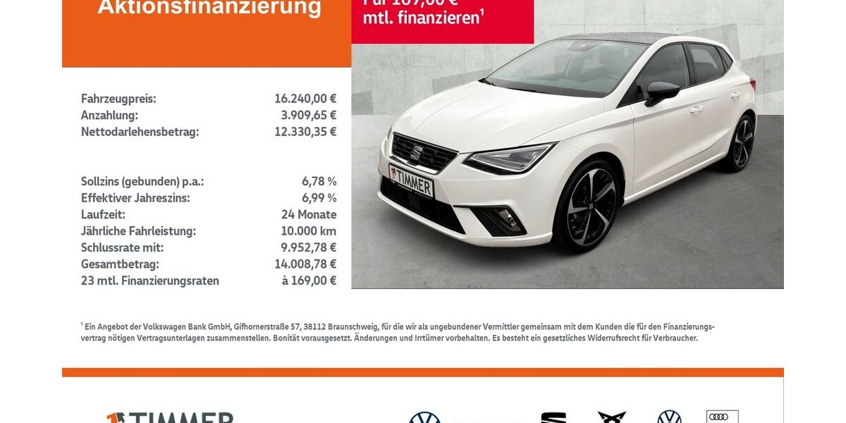 Seat Ibiza 31.336 km 16.240 &euro; Gronau 48599
