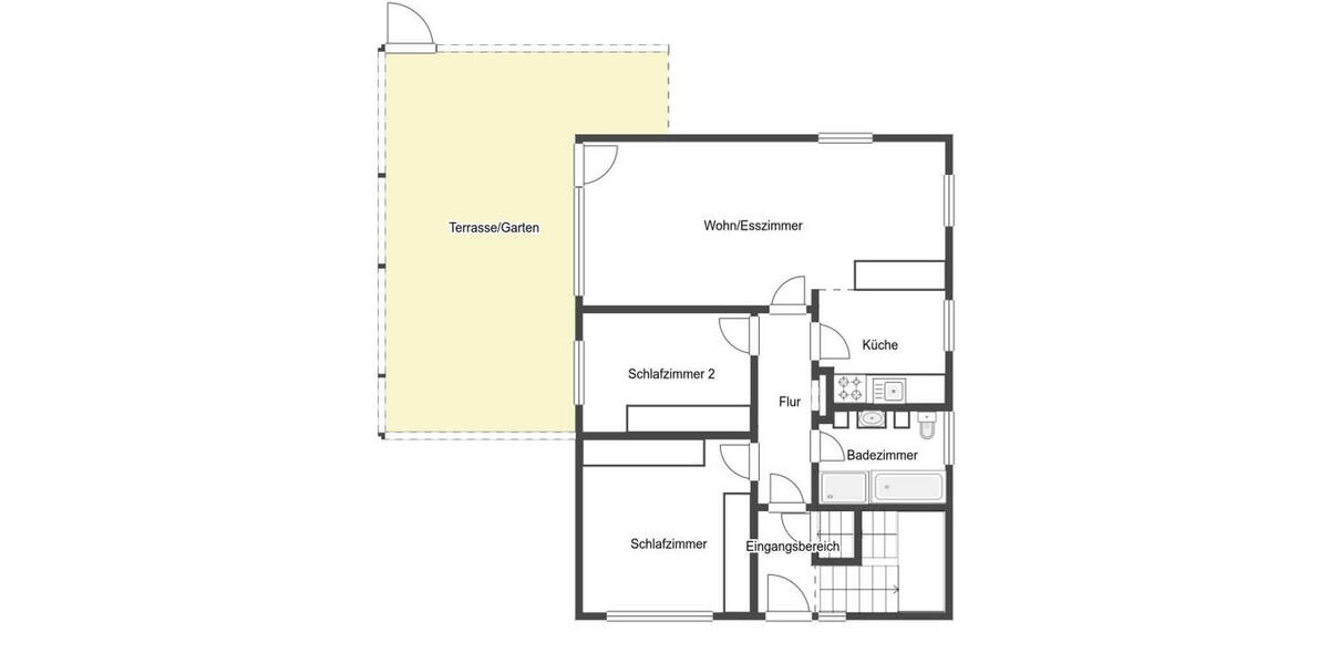 Mehrfamilienhaus, Wohnhaus Horstmar - 6 Zimmer, 134 m&sup2;, 329.000&euro; | Angebot:26107901