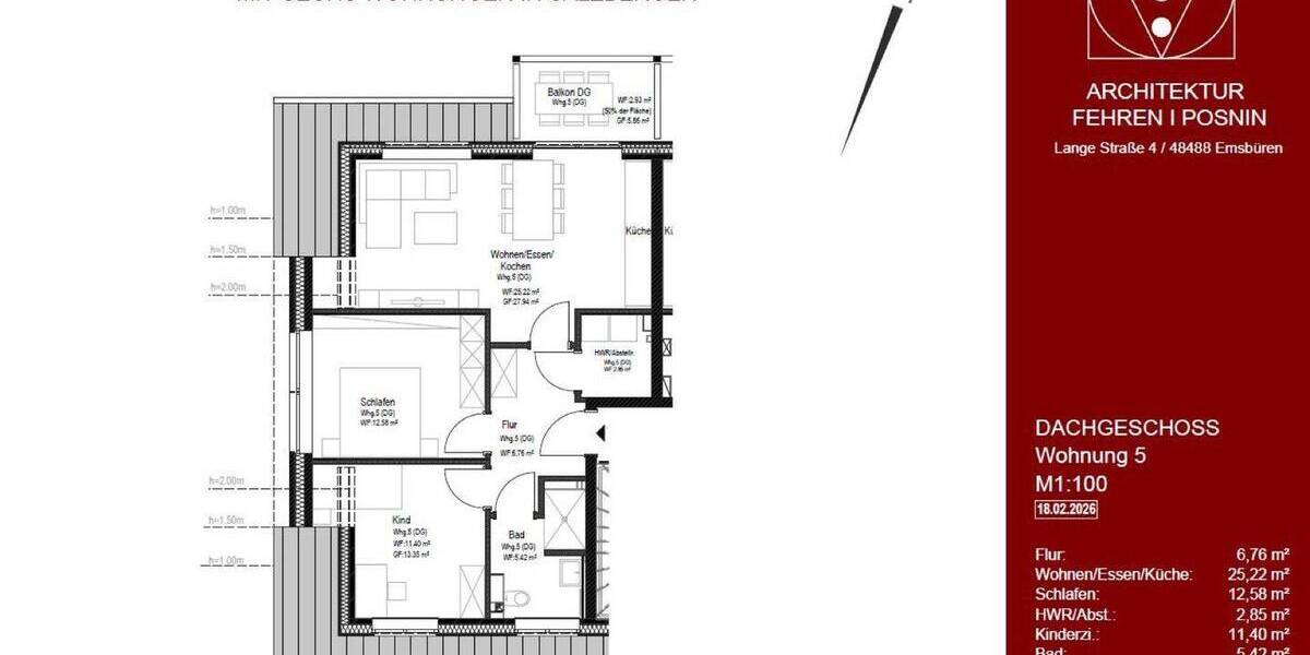 Etagenwohnung Salzbergen - 3 Zimmer, 67 m&sup2;, 640&euro; | Angebot:26835159