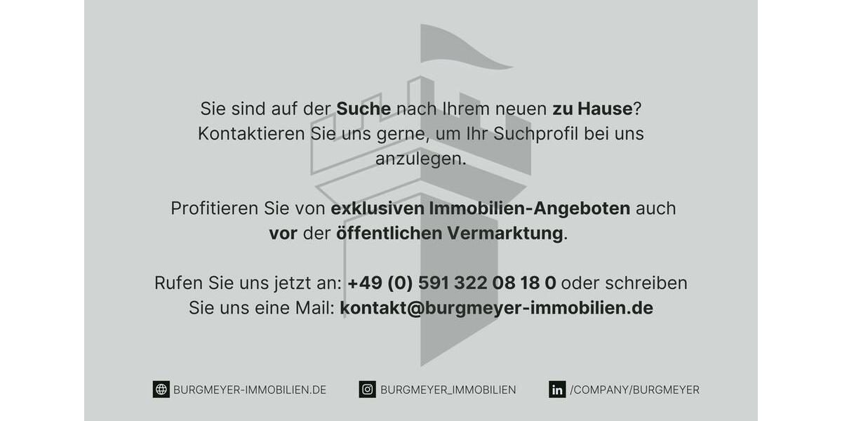 Etagenwohnung Lingen (Ems) - 2 Zimmer, 82 m&sup2;, 1.025&euro; | Angebot:23871042