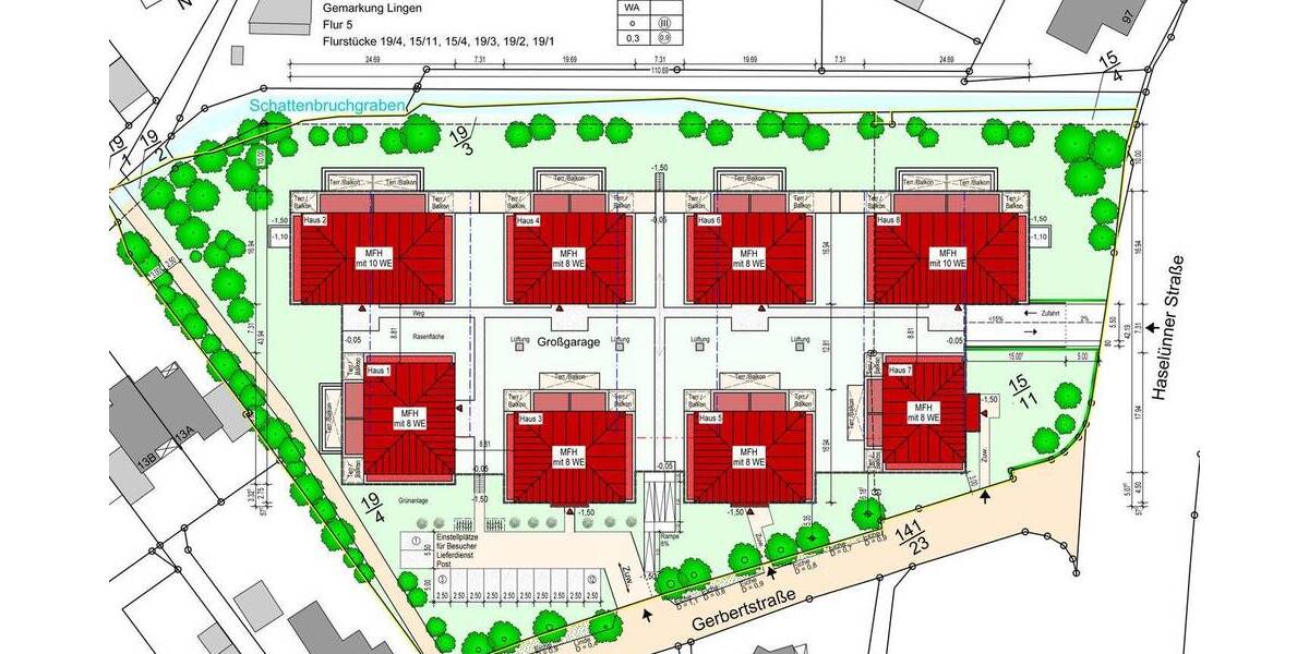 Etagenwohnung Lingen (Ems) Lingen - 3 Zimmer, 85 m&sup2;, 339.901&euro; | Angebot:25660496
