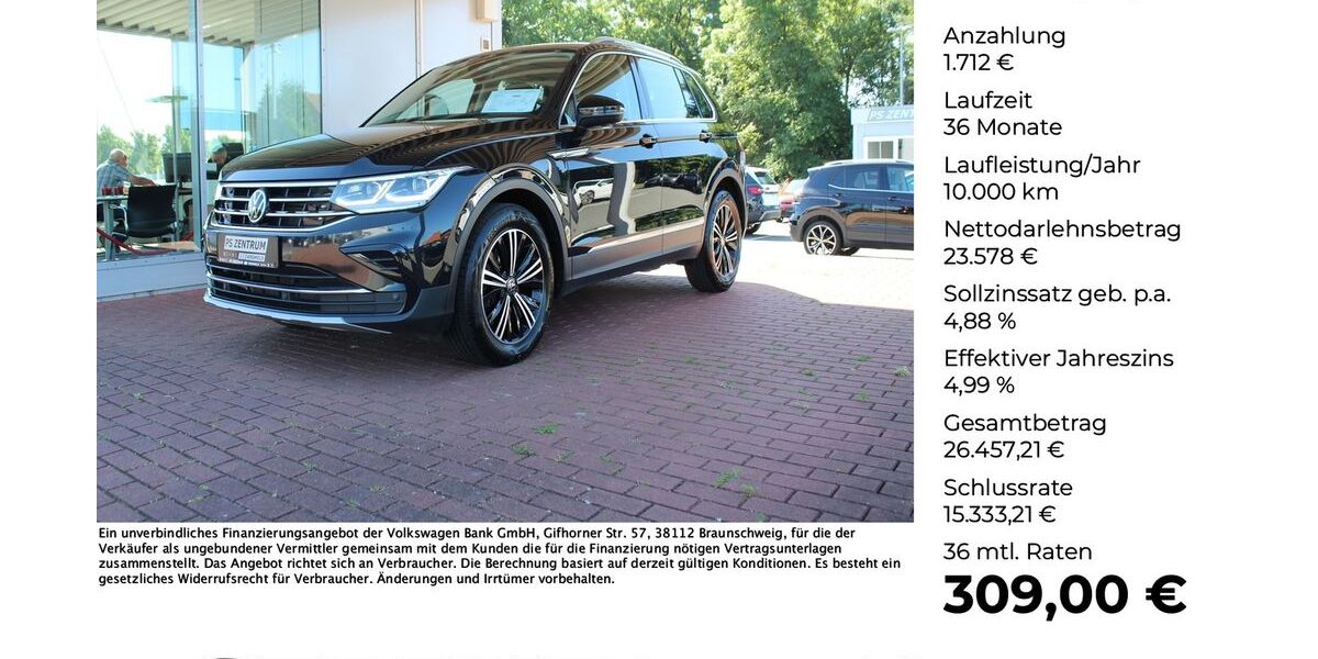 VW Tiguan 95.795 km 24.590 &euro; Lengerich 49525