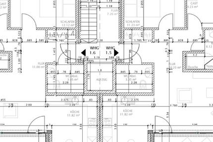 Wohnung Lingen (Ems) - 3 Zimmer, 76 m&sup2;, 730&euro; | Angebot:25753520