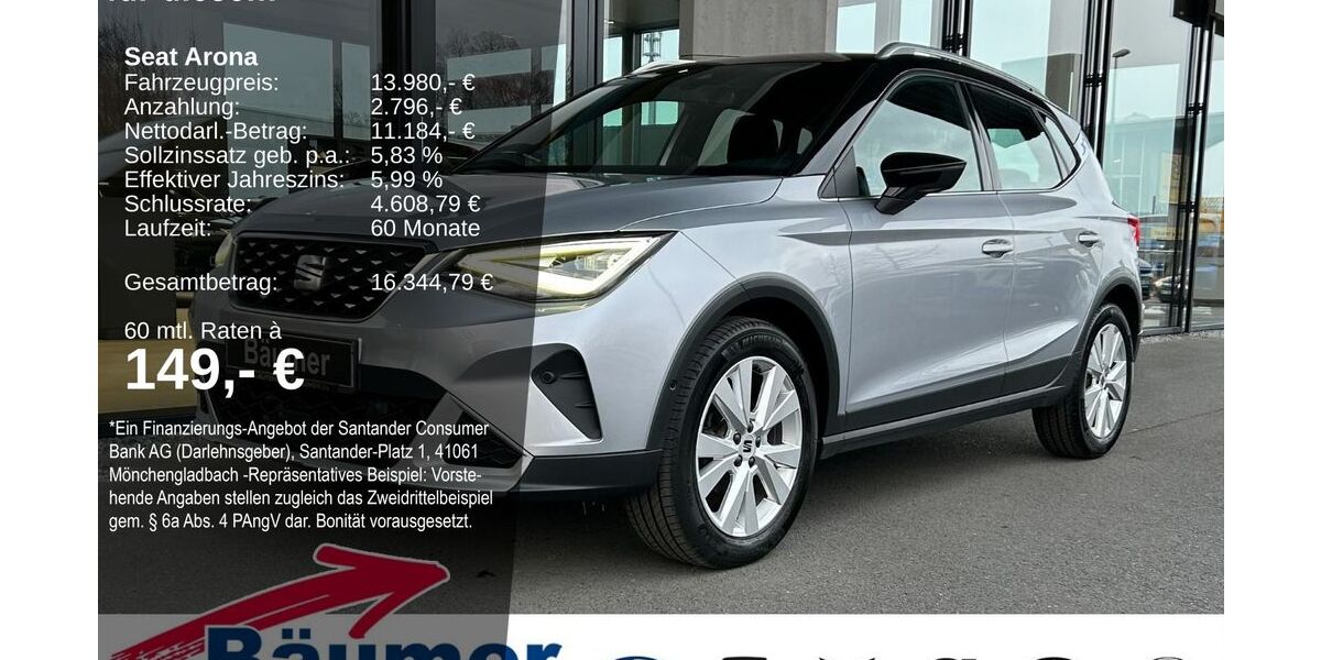 Seat Arona 142.718 km 13.980 &euro; Ibbenbüren 49479