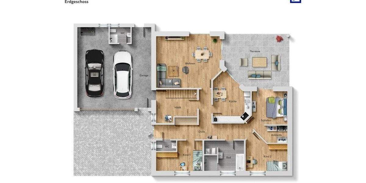 Einfamilienhaus Hopsten - 7 Zimmer, 254 m&sup2;, 539.000&euro; | Angebot:25744101