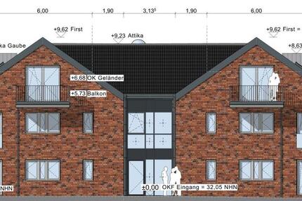 Wohnung Freren - 3 Zimmer, 97 m&sup2;, 979&euro; | Angebot:25309202