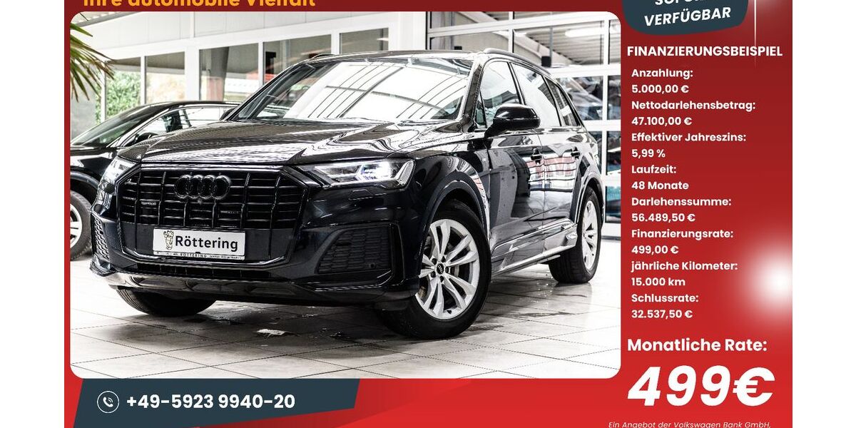 Audi Q7 86.800 km 52.100 &euro; Schüttorf 48465