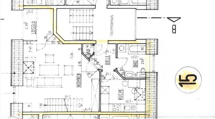 Maisonettenwohnung Lengerich - 2 Zimmer, 61 m&sup2;, 310&euro; | Angebot:27628712