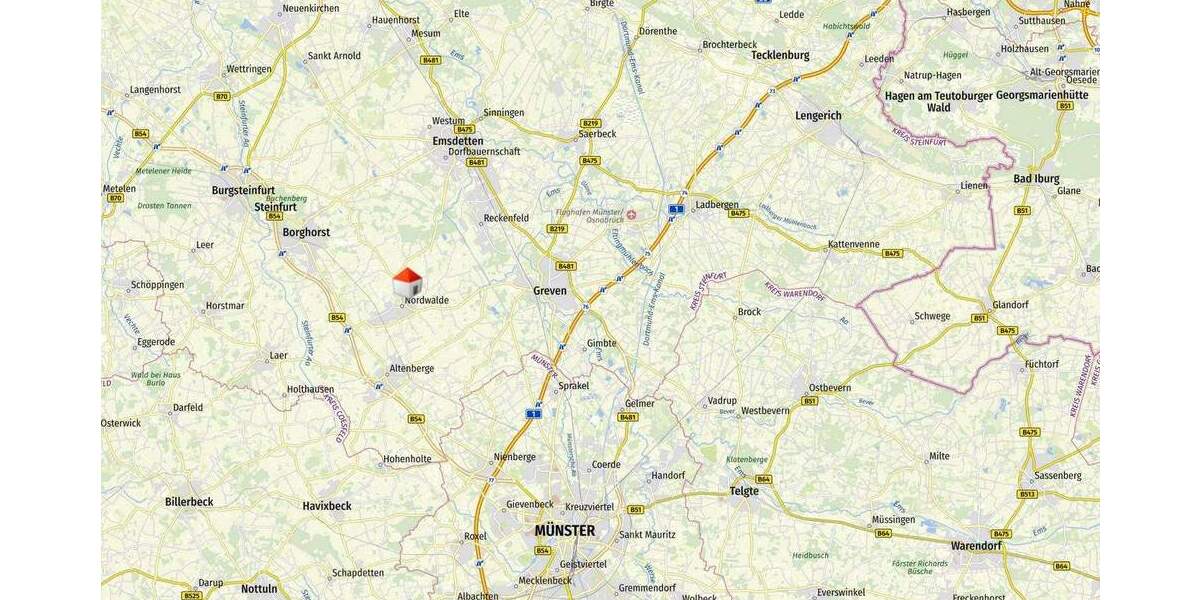 Einfamilienhaus Nordwalde - 4 Zimmer, 119 m&sup2;, 327.997&euro; | Angebot:25796721