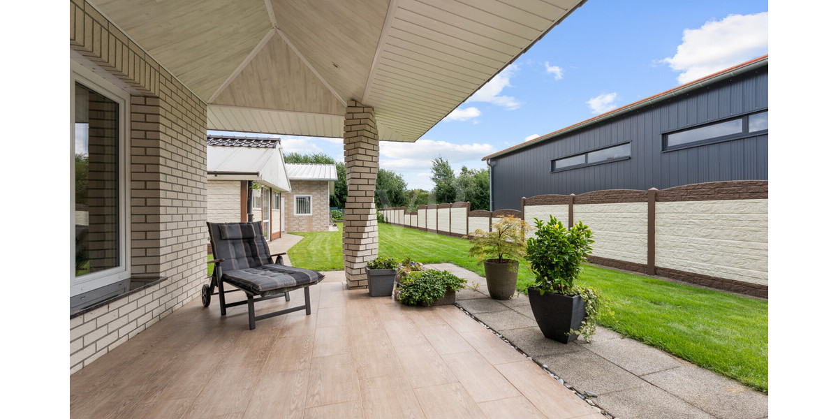 Rarität für Selbstständige! Junge Betriebs- und Wohnimmobilie mit Lagerhalle - Gewerbeobjekt Mettingen Mettingen | Angebot:23088455