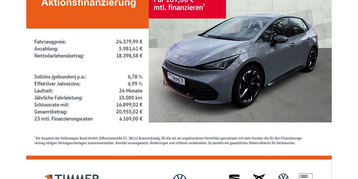 Cupra Born 49.198 km 24.179 &euro; Lingen 49808