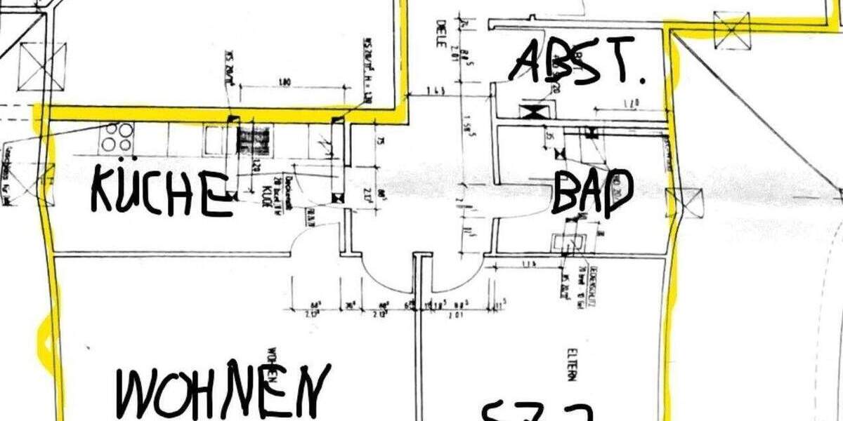 Etagenwohnung Spelle - 3 Zimmer, 95 m&sup2;, 820&euro; | Angebot:25737348