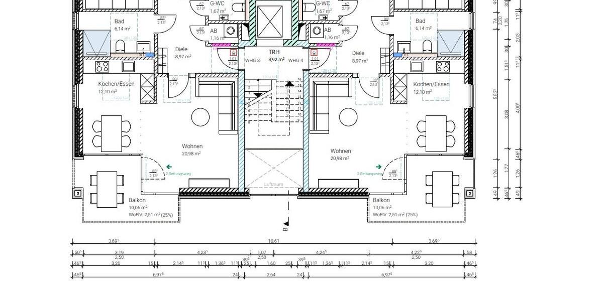 Etagenwohnung Hörstel - 3 Zimmer, 80 m&sup2;, 800&euro; | Angebot:27602953
