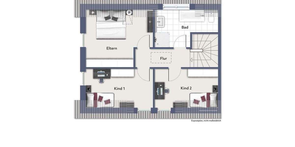 Doppelhaushälfte Hörstel Bevergern - 4 Zimmer, 125 m&sup2;, 399.000&euro; | Angebot:25776774