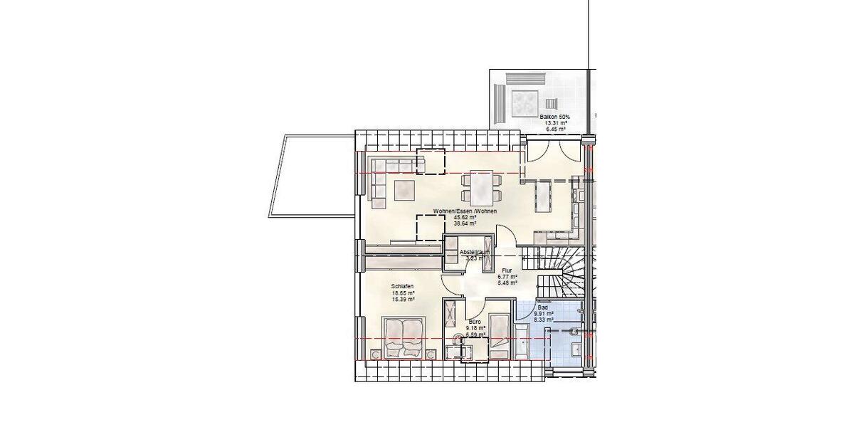 Maisonettenwohnung Rheine Gellendorf - 4 Zimmer, 112 m&sup2;, 1.150&euro; | Angebot:26339511