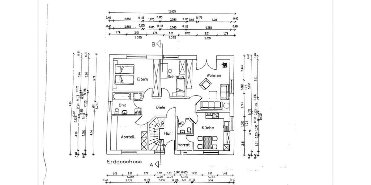 Erdgeschoßwohnung Altenberge - 4 Zimmer, 85 m&sup2;, 230.000&euro; | Angebot:27514328