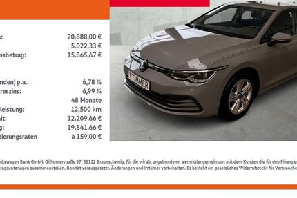 VW Golf 52.055 km 20.888 &euro; Gronau 48599