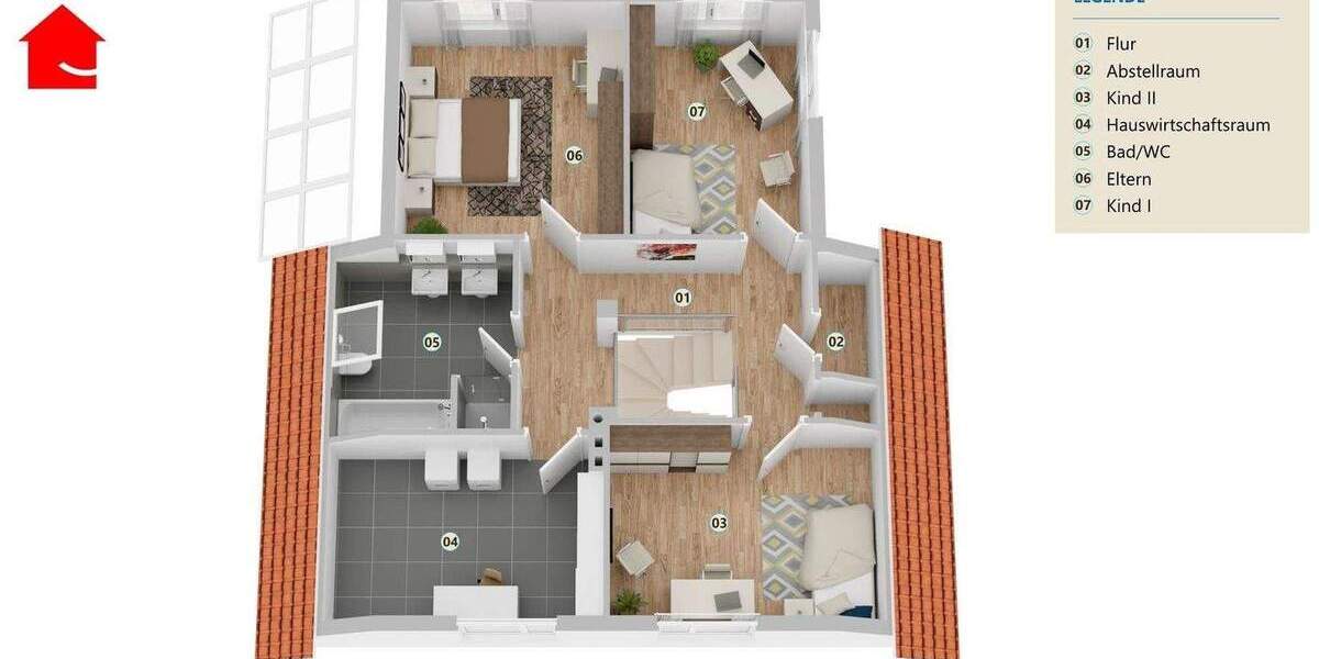 Einfamilienhaus Ibbenbüren Dickenberg - 7 Zimmer, 161 m&sup2;, 349.000&euro; | Angebot:25671858