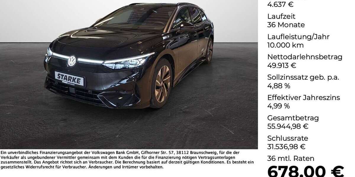 VW ID.7 5.000 km 54.550 &euro; Ibbenbüren 49477