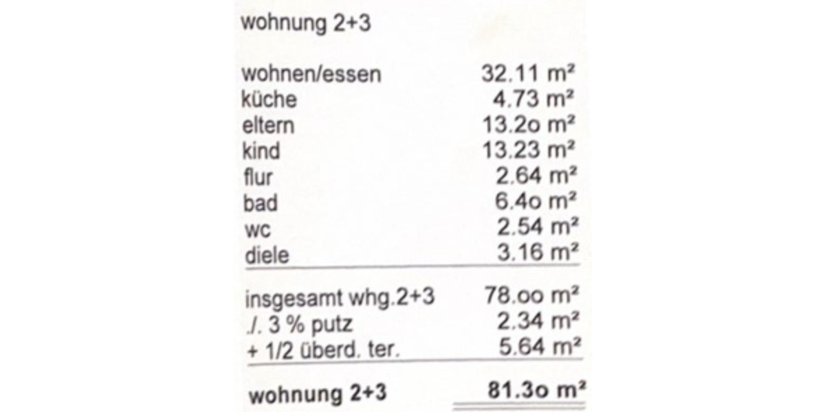 Erdgeschoßwohnung Laer - 3 Zimmer, 81 m&sup2;, 339.000&euro; | Angebot:25483509