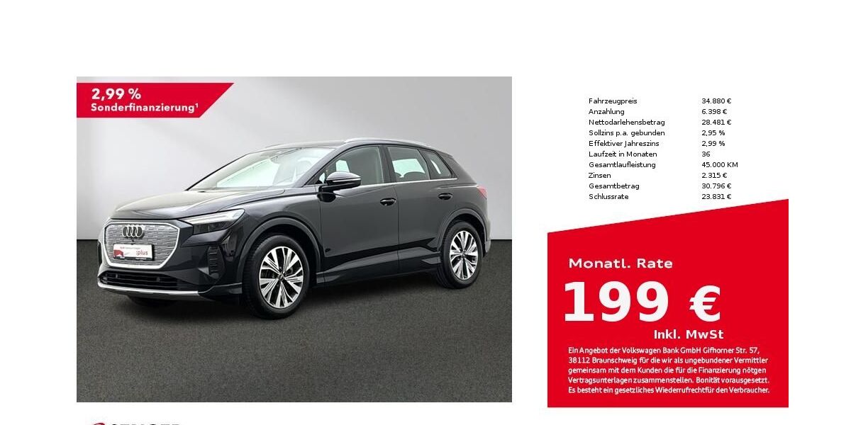 Audi Q4 e-tron 30.121 km 34.880 &euro; Lingen 49809