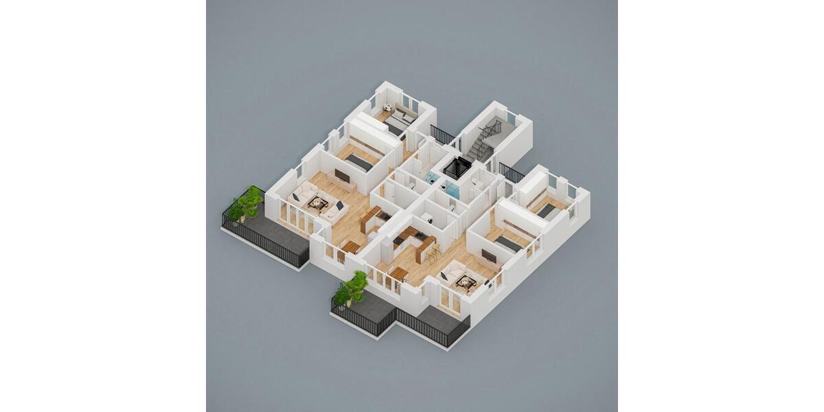 Erdgeschoßwohnung Lingen (Ems) - 3 Zimmer, 88 m&sup2;, 1.010&euro; | Angebot:23226490