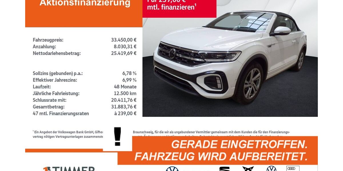 VW T-Roc 25.752 km 33.450 &euro; Rheine 48432