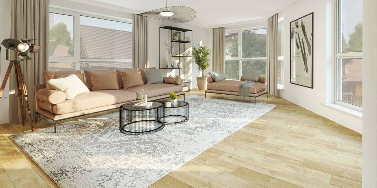 Etagenwohnung Ibbenbüren Stadt - 3 Zimmer, 107 m&sup2;, 489.500&euro; | Angebot:25688566