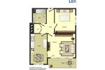 Etagenwohnung Ibbenbüren - 2 Zimmer, 47 m&sup2;, 459&euro; | Angebot:25491083