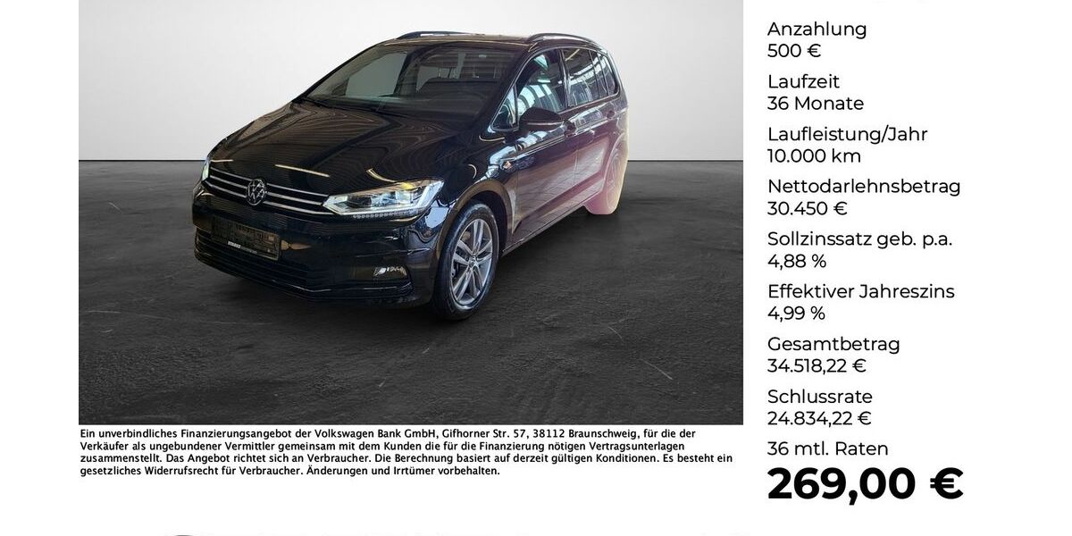 VW Touran 12.244 km 30.950 &euro; Lengerich 49525
