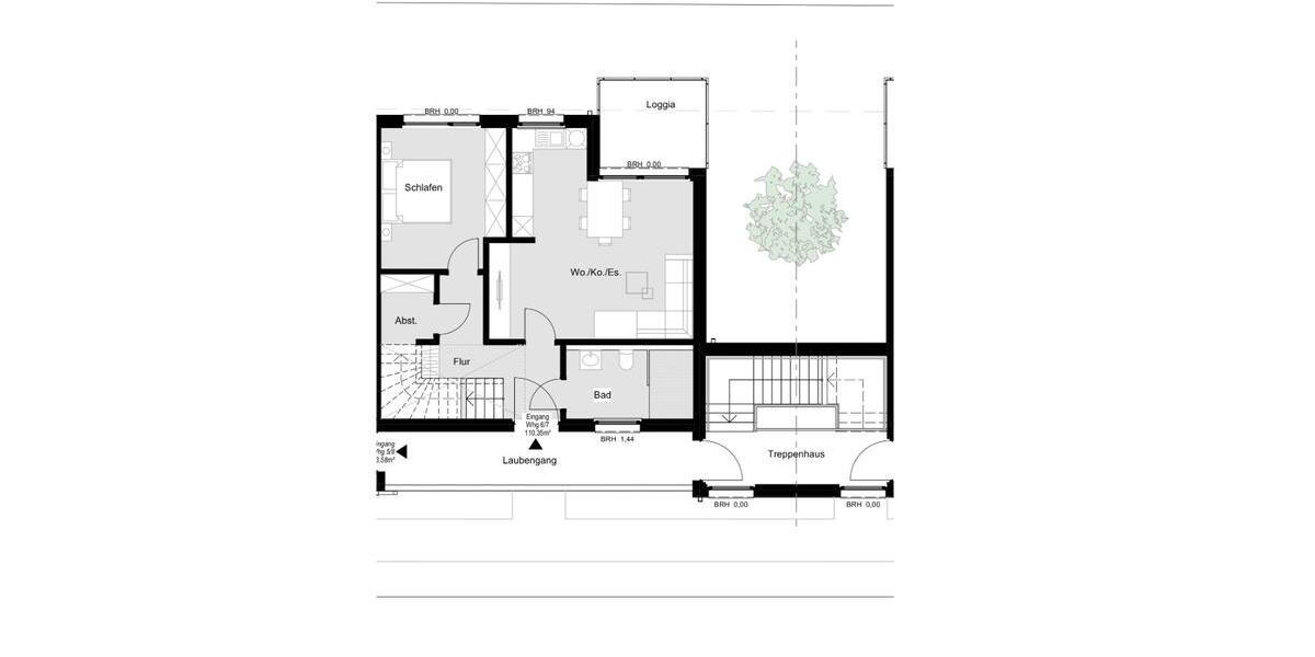 Maisonettenwohnung Hörstel - 4 Zimmer, 102 m&sup2;, 629&euro; | Angebot:25538871