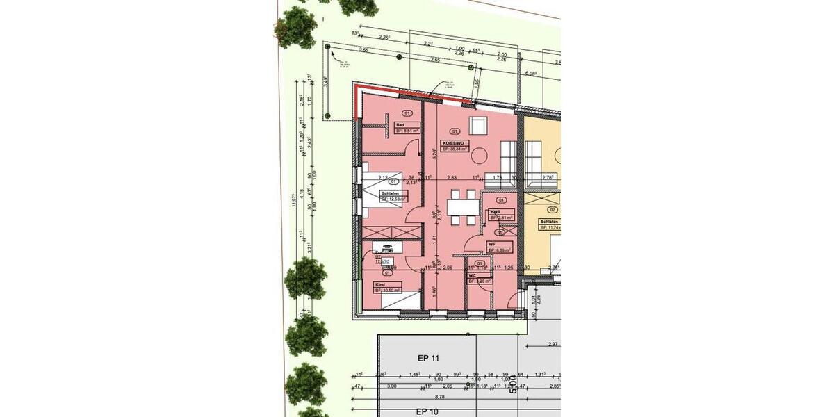 Erdgeschoßwohnung Lingen (Ems) Damaschke - 3 Zimmer, 85 m&sup2;, 930&euro; | Angebot:25886886